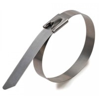 Стяжки кабельные стальные СКС (316) 12х800 (50 шт) (PR08.4897). Стяжки кабельные стальные. Промрукав