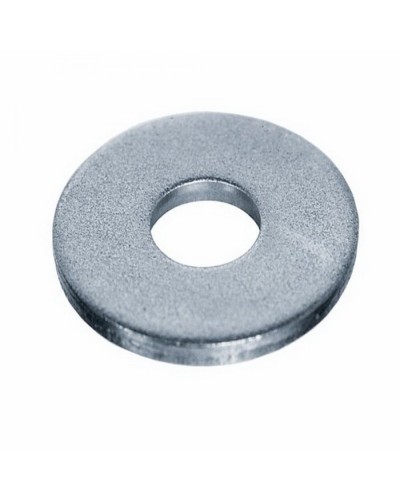 Шайба с широкими полями (кузовная) оцинкованная M12 (DIN 9021) (100 шт) (PR08.3927). Шайба с широкими полями. Промрукав в Астрахани