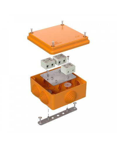 Коробка огнестойкая 100х100х50 (40-0300-FR6.0-6). Коробка огнестойкая для открытой установки. Промрукав в Астрахани