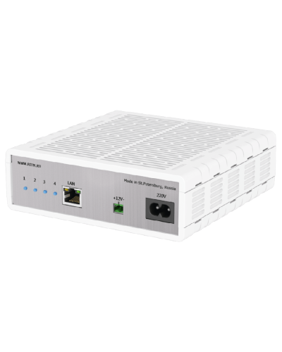 Преобразователь 4 RS-232 - Ethernet. Преобразователь интерфейсов. Ритм в Астрахани