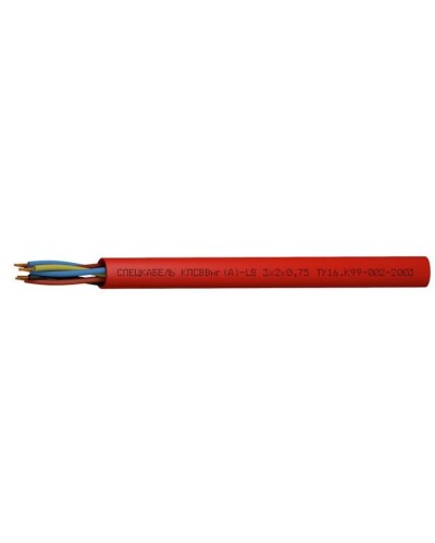 КПСВВнг(А)-LS 3х2х1,5 (Спецкабель). Кабель симметричный для систем сигнализации и управления, групповой прокладки, с пониженным дымо- и газовыделением. Спецкабель в Астрахани