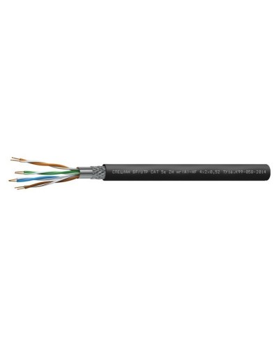 СПЕЦЛАН SF/UTP Cat 5e ZH нг(А)-HF 1х2х0,52. Кабель «витая пара» (LAN) для структурированных систем связи. Спецкабель в Астрахани