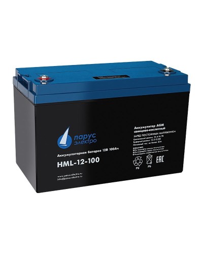 HML-12-100. Аккумулятор герметичный свинцово-кислотный. Связь инжиниринг в Астрахани